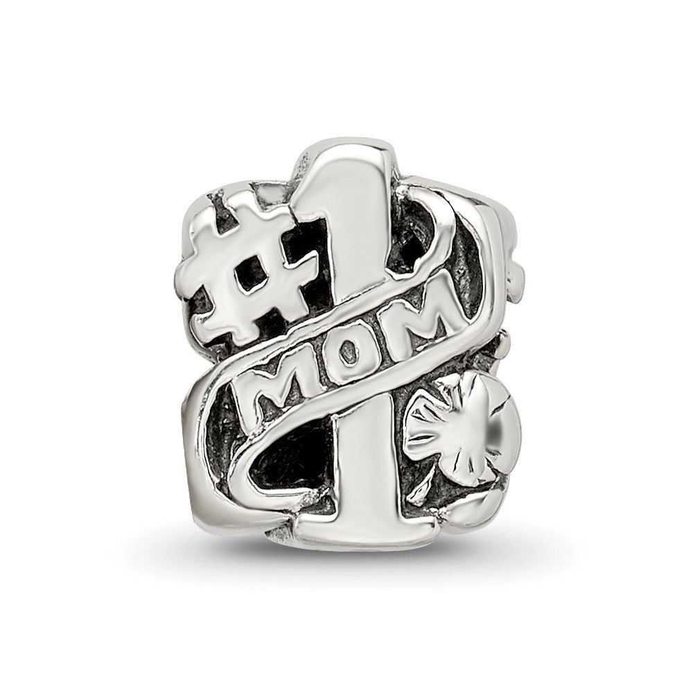 Sterling Silver Reflections #1 Mom Bead
