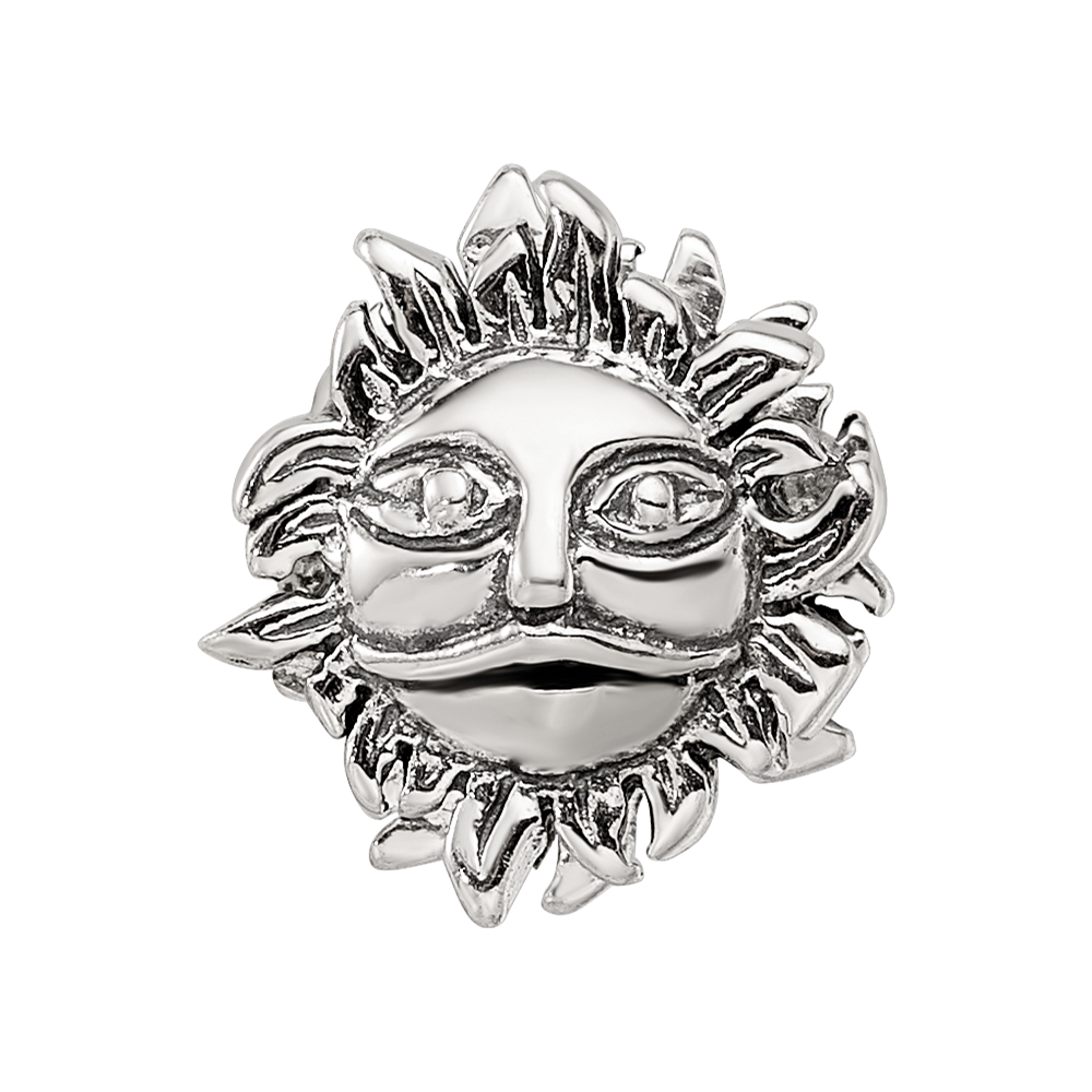 Sterling Silver Reflections Sun Bead