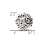 Sterling Silver Reflections Sun Bead