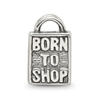 Sterling Silver Reflections Born to Shop Bead