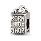 Sterling Silver Reflections Born to Shop Bead