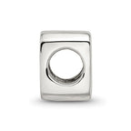 Sterling Silver Reflections Numeral 0 Bead