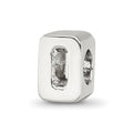 Sterling Silver Reflections Numeral 0 Bead