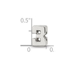 Sterling Silver Reflections Number 3 Bead