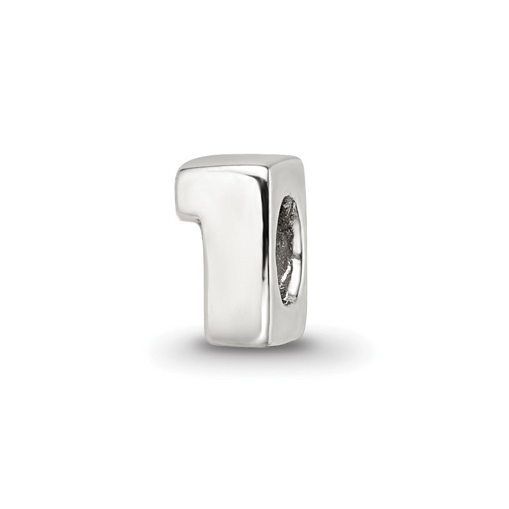 Sterling Silver Reflections Kids Number 1 Bead