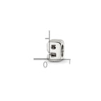 Sterling Silver Reflections Kids Number 9 Bead
