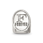 Sterling Silver Reflections Best Friend Trilogy Oval Bead