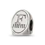 Sterling Silver Reflections Best Friend Trilogy Oval Bead