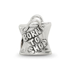 Sterling Silver Reflections Born To Shop Bead
