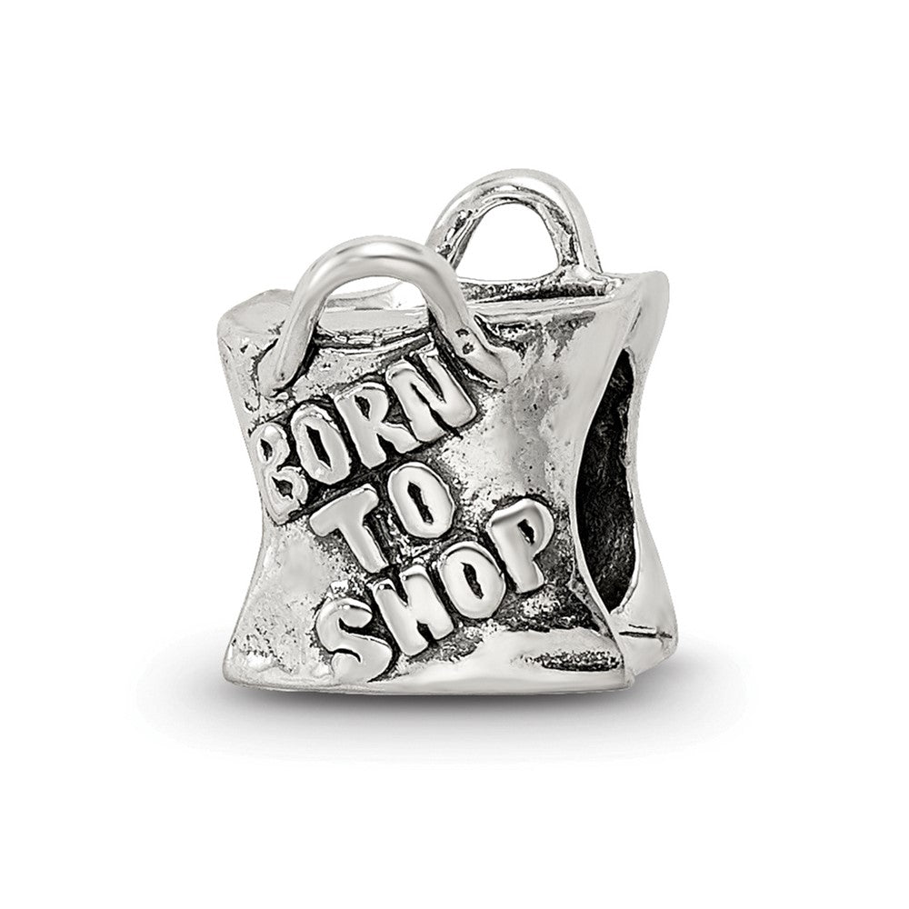 Sterling Silver Reflections Born To Shop Bead