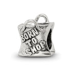 Sterling Silver Reflections Born To Shop Bead