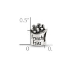 Sterling Silver Reflections French Fries Bead