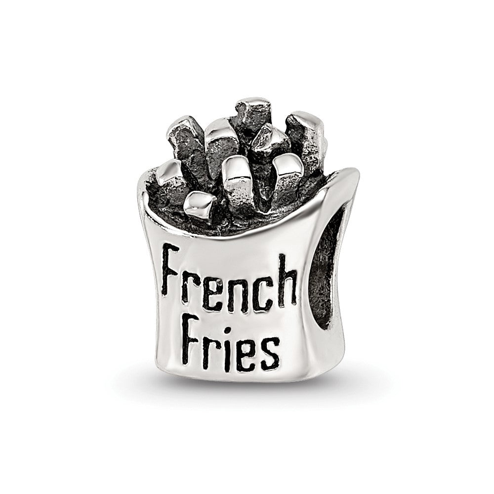 Sterling Silver Reflections French Fries Bead