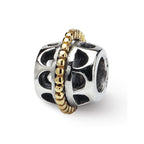 Sterling Silver & 14k Reflections Bali Bead