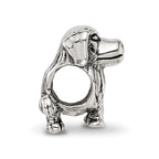 Sterling Silver Reflections Golden Retriever Bead