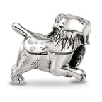 Sterling Silver Reflections Golden Retriever Bead