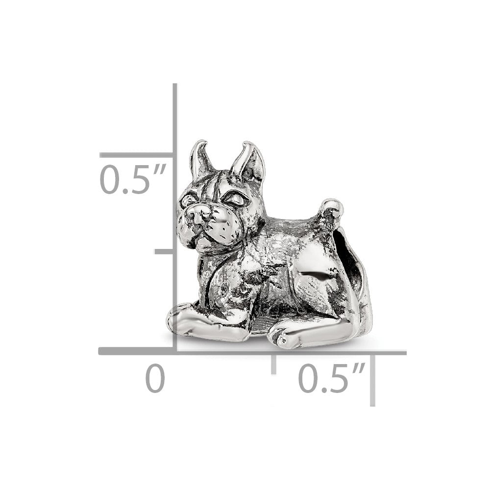 Sterling Silver Reflections Boxer Bead