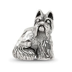 Sterling Silver Reflections Miniature Schnauzer Bead