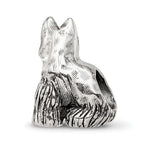 Sterling Silver Reflections Miniature Schnauzer Bead