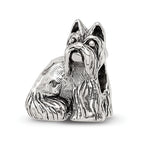 Sterling Silver Reflections Miniature Schnauzer Bead