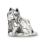 Sterling Silver Reflections Shetland Sheepdog Bead