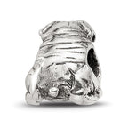 Sterling Silver Reflections Bulldog Bead