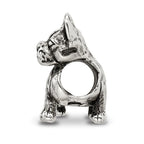 Sterling Silver Reflections Boston Terrier Bead