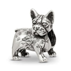 Sterling Silver Reflections Boston Terrier Bead