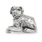 Sterling Silver Reflections Rottweiler Bead