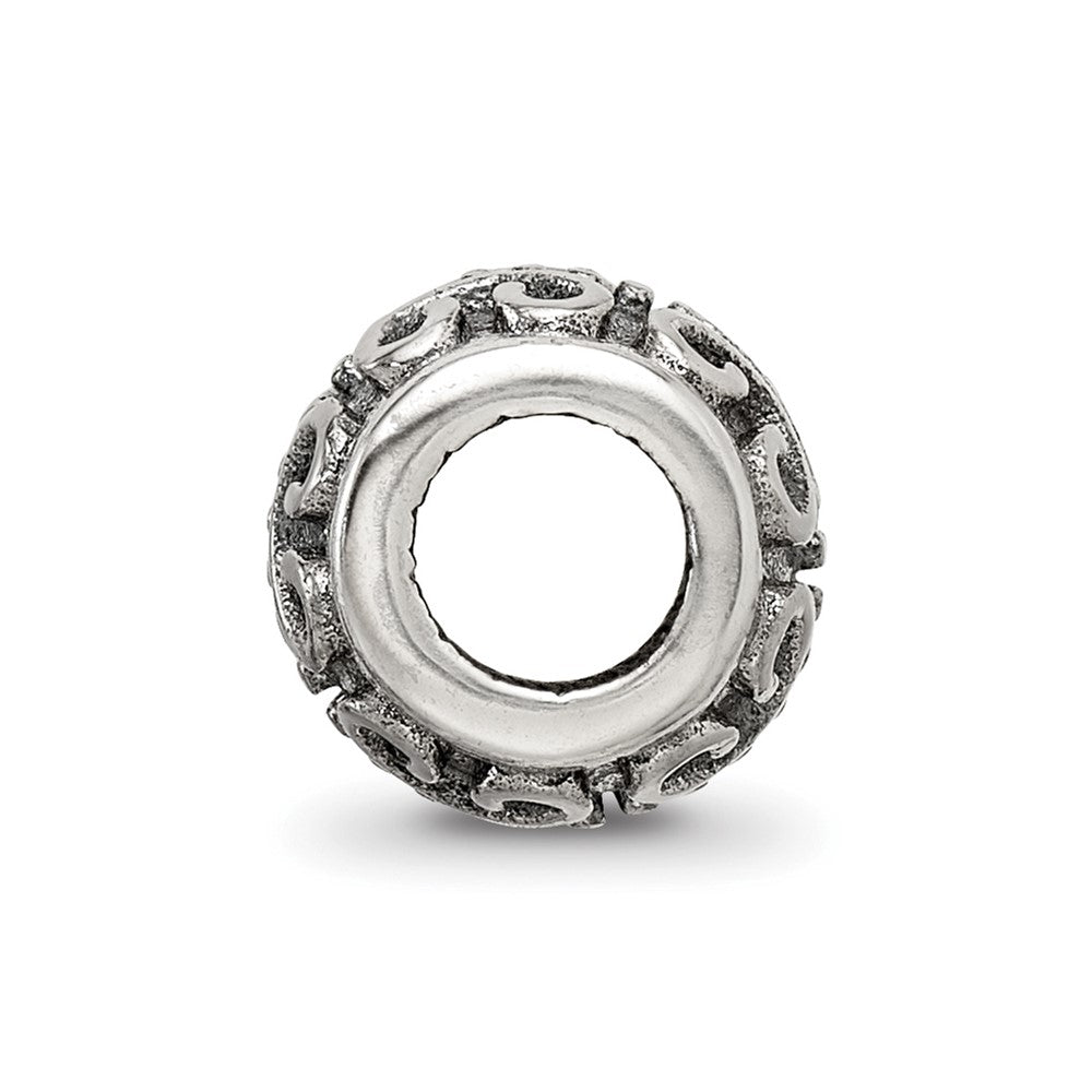 Sterling Silver Reflections Scroll Bali Bead