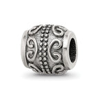 Sterling Silver Reflections Scroll Bali Bead