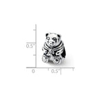 Sterling Silver Reflections Teddy Bear Bead