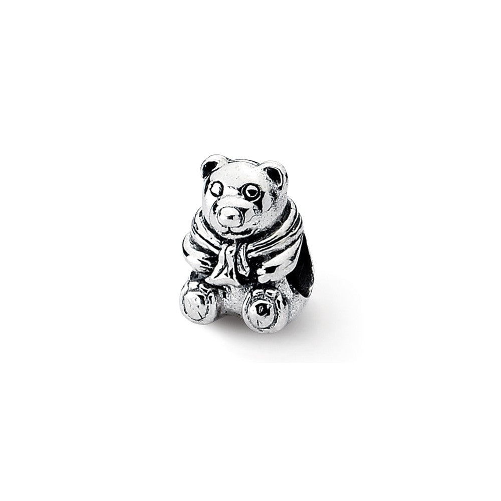 Sterling Silver Reflections Teddy Bear Bead