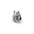 Sterling Silver Reflections Teddy Bear Bead