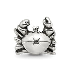 Sterling Silver Reflections Crab Bead