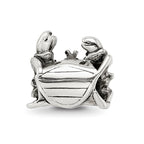 Sterling Silver Reflections Crab Bead