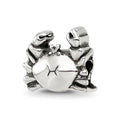 Sterling Silver Reflections Crab Bead