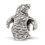Sterling Silver Reflections Penguin Bead