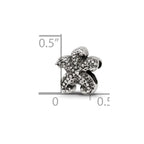 Sterling Silver Reflections Starfish Bead