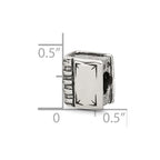 Sterling Silver Reflections Book Bead