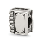 Sterling Silver Reflections Book Bead
