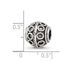 Sterling Silver Reflections Decorative Bali Bead