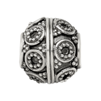 Sterling Silver Reflections Decorative Bali Bead