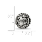 Sterling Silver Reflections Decorative Bali Bead
