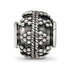 Sterling Silver Reflections Decorative Bali Bead