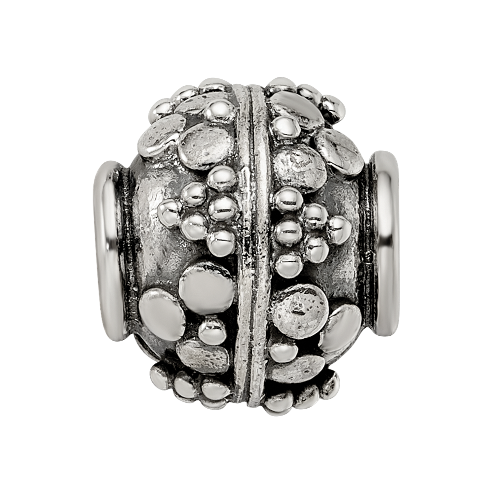 Sterling Silver Reflections Decorative Bali Bead