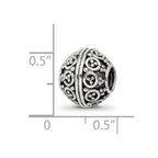Sterling Silver Reflections Decorative Bali Bead