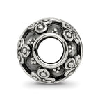 Sterling Silver Reflections Decorative Bali Bead