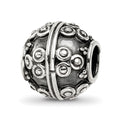 Sterling Silver Reflections Decorative Bali Bead