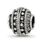 Sterling Silver Reflections Decorative Bali Bead